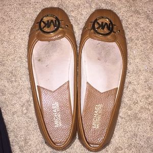 Michael Kors brown flats